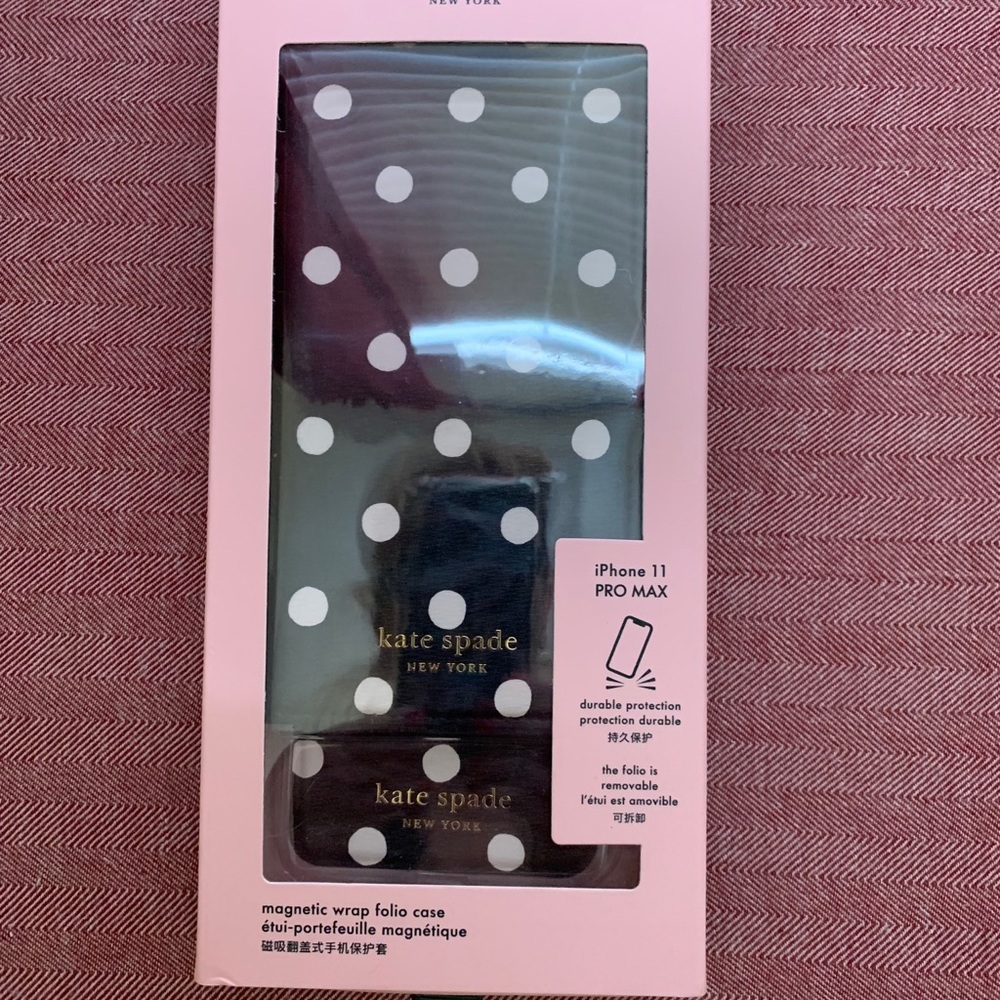 Kate Spade iPhone 11 PRO MAX Magnetic Wrap Folio Case